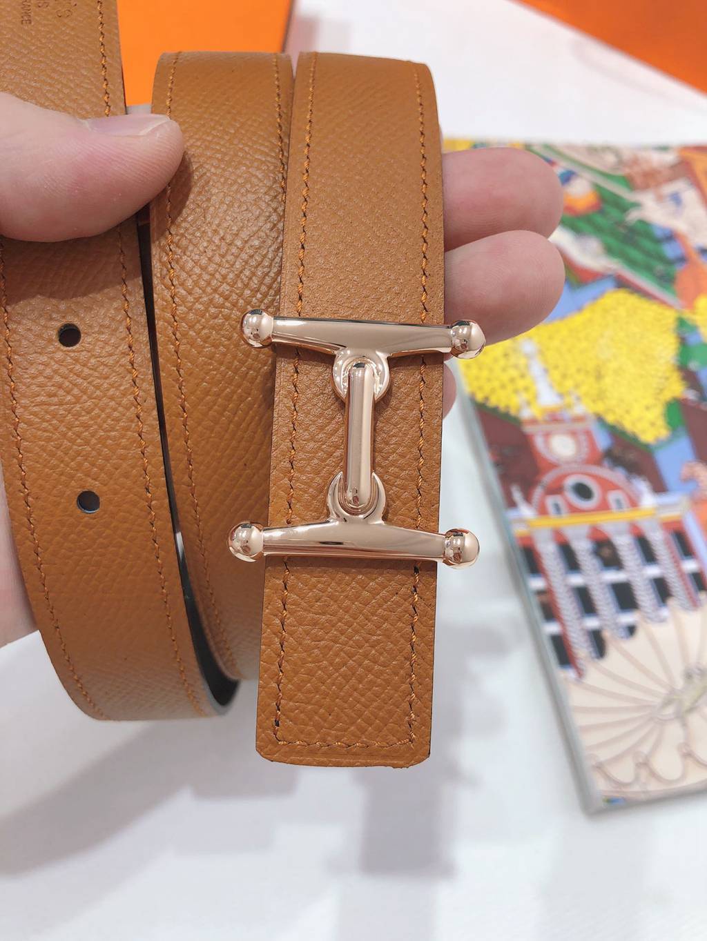 H**mes belts 24mm